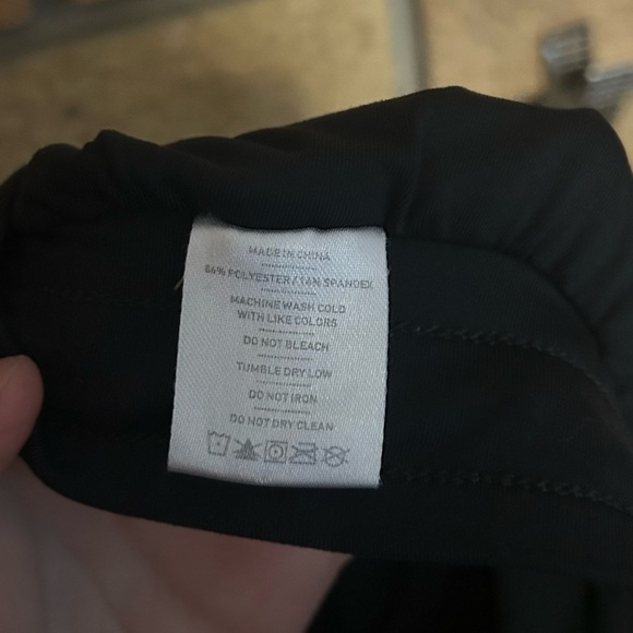 RHONE Men’s Athletic Shorts Lined Elastic Waisted W/ Drawstring Black Size Small - Picture 4 of 6